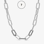 Moments & ME Necklace Collection – Snake Chain, Link Chain, Pearl Charm & Sparkling Heart Halo Pendant Collier