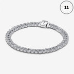 Snake Chain Bracelet Collection – Me Chain, Moments Heart Clasp, Love heart clasp, Crown O Snake chain & Signature I-D Pavé Bangle