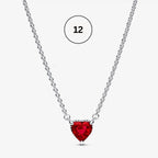 Moments & ME Necklace Collection – Snake Chain, Link Chain, Pearl Charm & Sparkling Heart Halo Pendant Collier