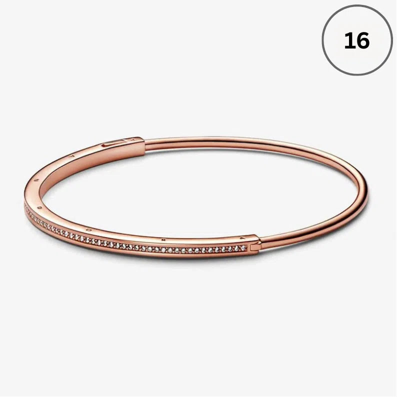 Snake Chain Bracelet Collection – Me Chain, Moments Heart Clasp, Love heart clasp, Crown O Snake chain & Signature I-D Pavé Bangle