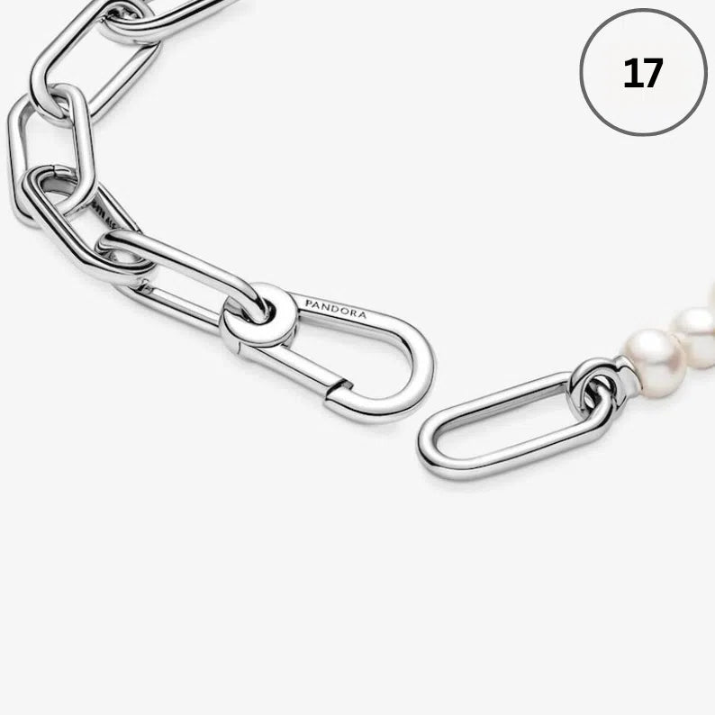 Snake Chain Bracelet Collection – Me Chain, Moments Heart Clasp, Love heart clasp, Crown O Snake chain & Signature I-D Pavé Bangle