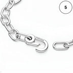 Snake Chain Bracelet Collection – Me Chain, Moments Heart Clasp, Love heart clasp, Crown O Snake chain & Signature I-D Pavé Bangle